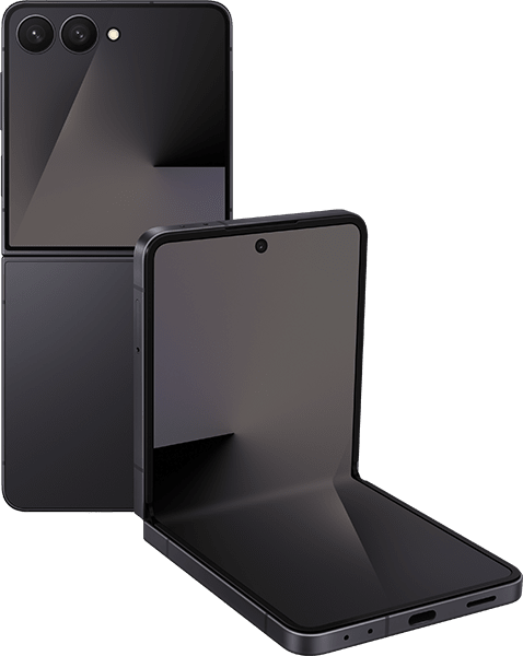 Samsung Galaxy Z Flip7 in Jet Black | Spectrum Mobile